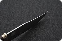 Нож Домбай наборная кожа, 95х18, латунь : фото 5