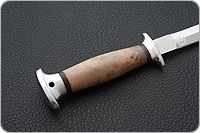 Кортик офицерский кап березовый, 95х18, алюминий : фото 5