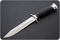 Нож Разведчик наборная кожа, 95х18, алюминий : фото 2