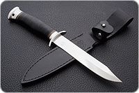 Нож Разведчик наборная кожа, 95х18, алюминий : фото 8