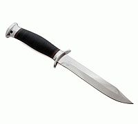 Нож Разведчик наборная кожа, 95х18, алюминий : фото 10