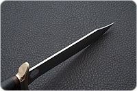 Нож Разведчик наборная кожа, 95х18, латунь : фото 7