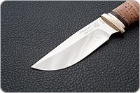 Нож Сталкер береста, 95х18, латунь : фото 3