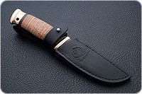 Нож Сталкер береста, 95х18, латунь : фото 10