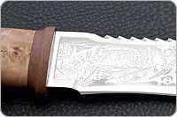 Нож Тайга кап березовый, 95х18, текстолит : фото 7