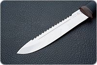 Нож Fox-3 (Фокс-3) наборная кожа, 95х18, текстолит : фото 3