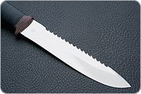 Нож Fox-3 (Фокс-3) наборная кожа, 95х18, текстолит : фото 4