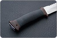 Нож Fox-3 (Фокс-3) наборная кожа, 95х18, текстолит : фото 5