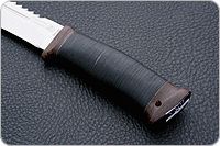 Нож Fox-3 (Фокс-3) наборная кожа, 95х18, текстолит : фото 6