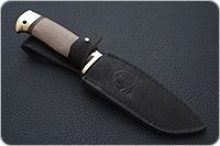 Нож Каюр кап березовый, 95х18, латунь : фото 9