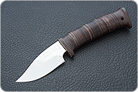 Нож Малек наборная кожа, текстолит, без золочения : фото 2