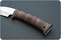 Нож Малек наборная кожа, текстолит, без золочения : фото 6