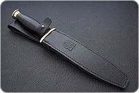 Кинжал охотничий-С наборная кожа, 95х18, латунь : фото 9