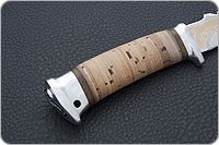 Нож Рыбацкий-1 береста, 95х18, алюминий : фото 5