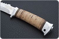 Нож Рыбацкий-1 береста, 95х18, алюминий : фото 6