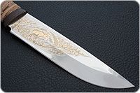 Нож Таежный-2 береста, 95х18, текстолит : фото 4