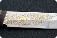 Нож Таежный-2 береста, 95х18, текстолит : фото 7