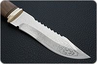 Нож Тайга-2 орех, эи-107, латунь : фото 4