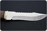 Нож Тайга-2 орех, эи-107, латунь : фото 7