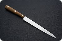 Набор кухонных ножей Поварской ЦМ накладки текстолит, 95х18, цельнометаллический : фото 4