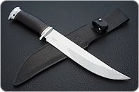 Нож Атаман граб - черное дерево, 95х18, алюминий : фото 7