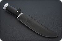 Нож Атаман граб - черное дерево, 95х18, алюминий : фото 8