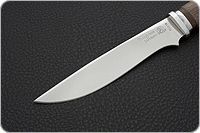 Нож Горностай орех, 95х18, алюминий : фото 3