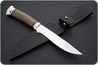 Нож Горностай орех, 95х18, алюминий : фото 7