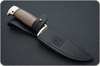 Нож Домбай орех, 95х18, латунь : фото 8