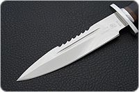 Нож Спас-6 граб - черное дерево, 95х18, алюминий : фото 3