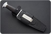 Нож Спас-6 граб - черное дерево, 95х18, алюминий : фото 9