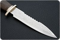 Нож Спас-6 орех, 95х18, латунь : фото 4