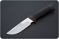 Нож Сталкер наборная кожа, 95х18, текстолит : фото 2