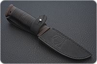 Нож Сталкер наборная кожа, 95х18, текстолит : фото 9