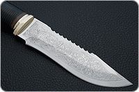 Нож Тайга наборная кожа, латунь, без золочения : фото 4