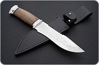 Нож Тайга орех, 95х18, алюминий : фото 4