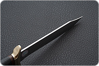 Нож Разведчик наборная кожа, латунь, без золочения : фото 4