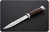 Нож Разведчик кап березовый, 95х18, алюминий : фото 2