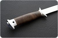 Нож Разведчик кап березовый, 95х18, алюминий : фото 5