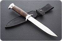 Нож Разведчик кап березовый, 95х18, алюминий : фото 9