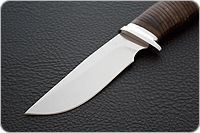 Нож Сталкер наборная кожа, 95х18, алюминий : фото 3
