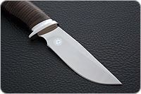 Нож Сталкер наборная кожа, 95х18, алюминий : фото 4