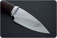 Нож Утес наборная кожа, алюминий, без золочения : фото 4