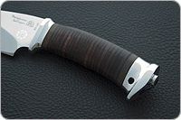 Нож Утес наборная кожа, алюминий, без золочения : фото 6