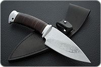 Нож Утес наборная кожа, алюминий, без золочения : фото 8