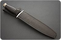 Кинжал охотничий-С граб - черное дерево, 95х18, латунь : фото 9