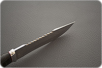 Нож Тайга наборная кожа, 95х18, алюминий : фото 7