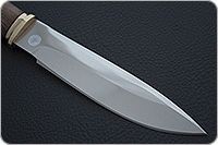 Нож Fox-2 (Фокс-2)  орех, 95х18, латунь : фото 4