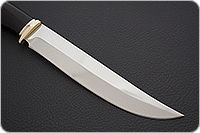 Нож Атаман граб - черное дерево, 95х18, латунь : фото 4