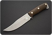 Нож Домбай накладки текстолит, 95х18, цельнометаллический : фото 2